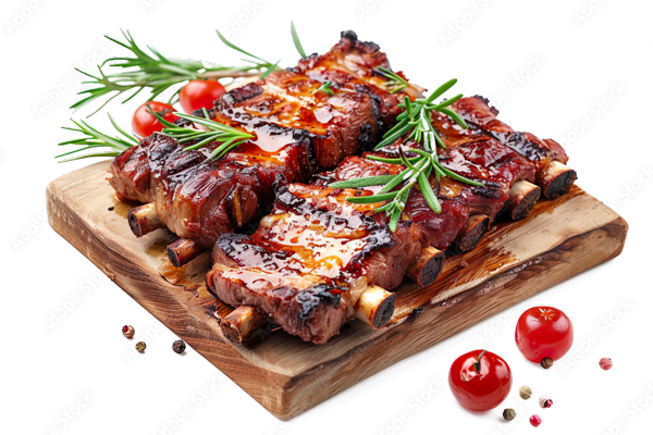 Spareribs mit Kräutern und Tomaten